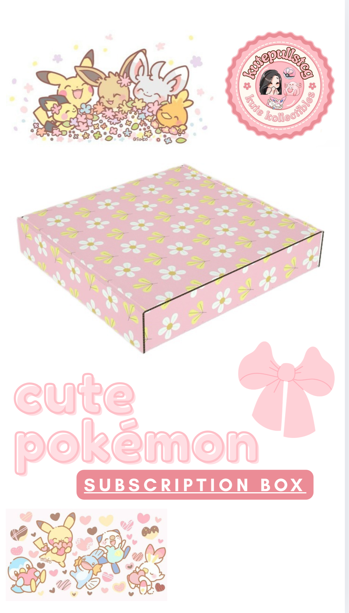 Cute Monthly Collectible Subscription Box (updates monthly!)