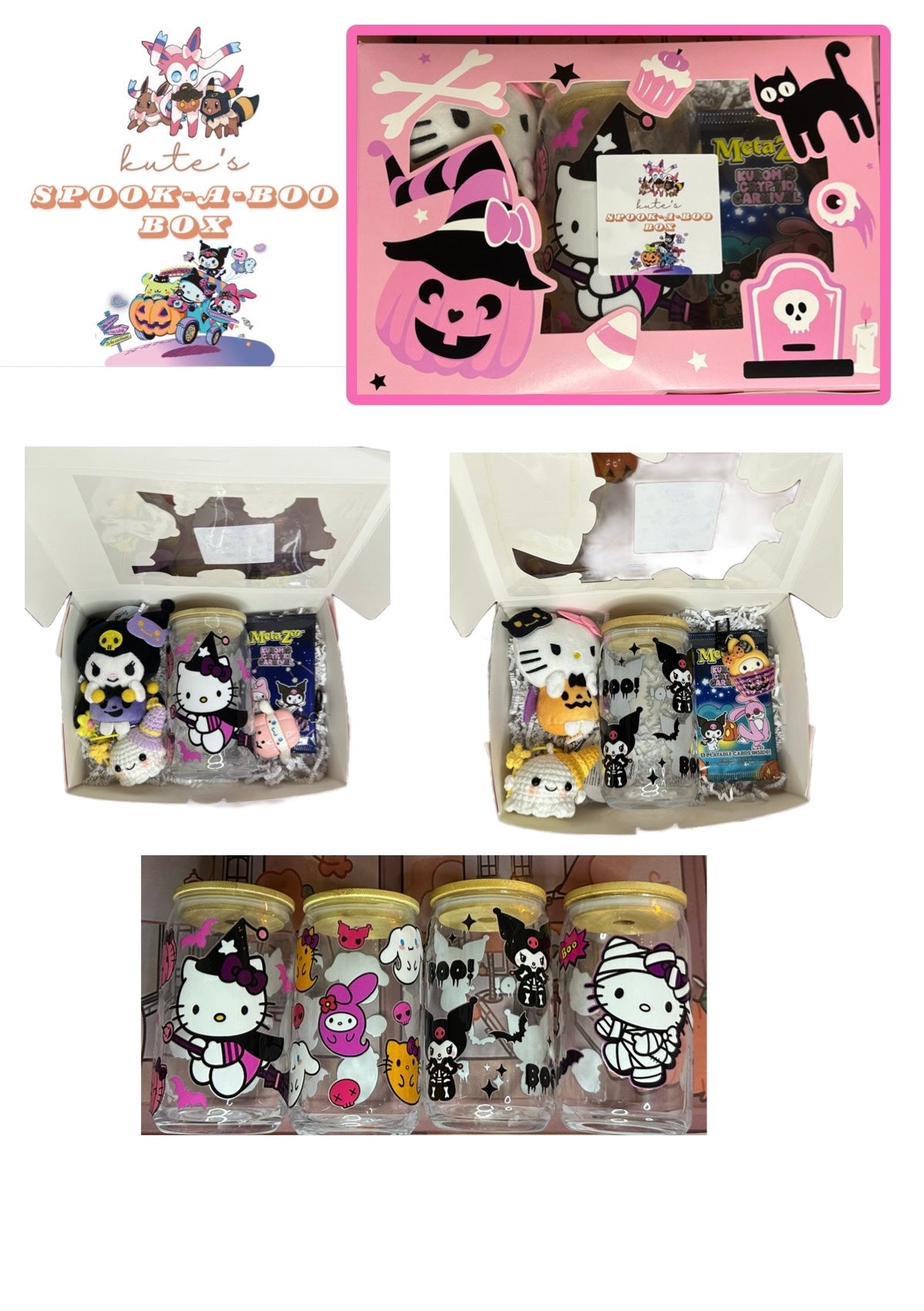 Kute’s Spook-A-Boo Sanrio Mystery Boxes