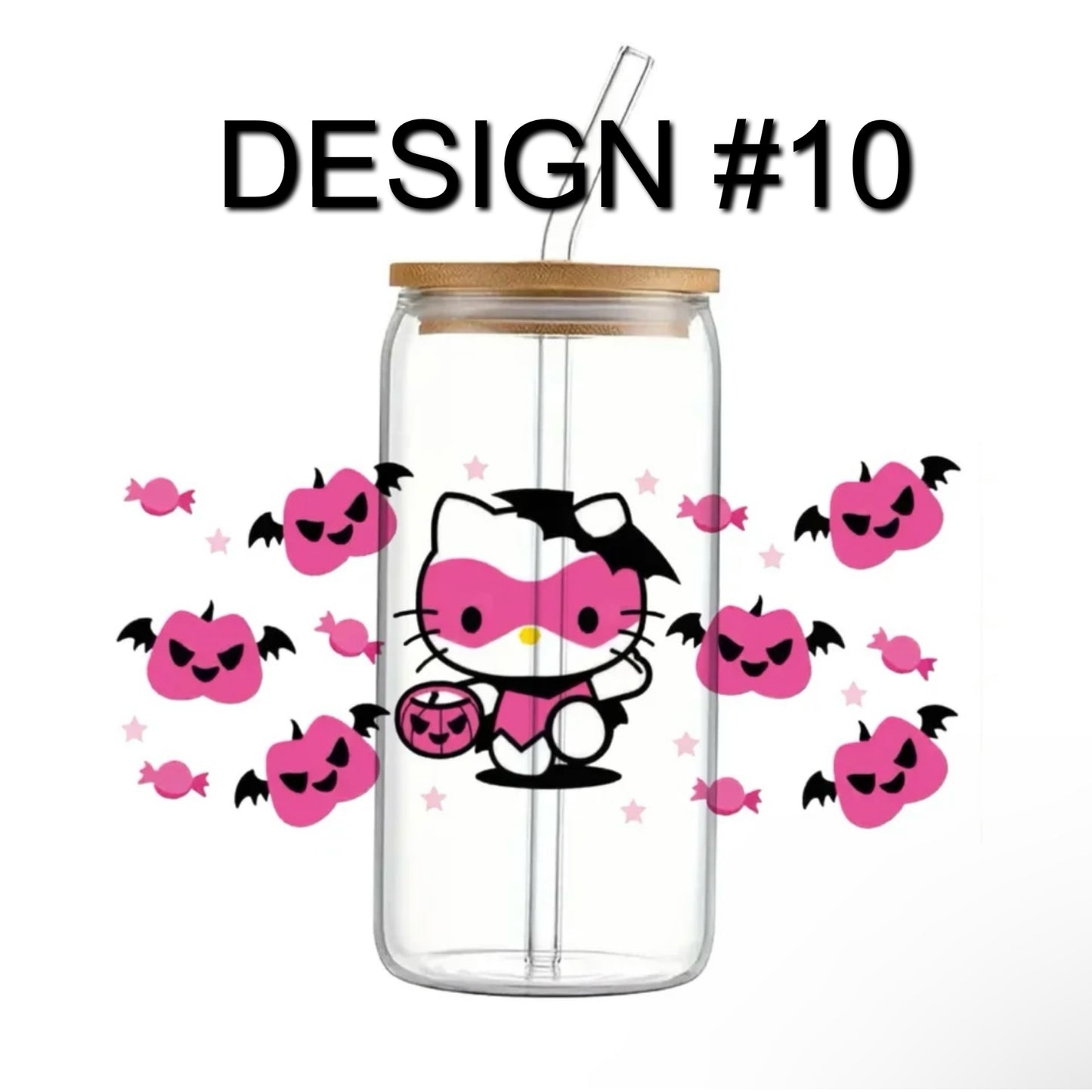 Hello Kitty/Sanrio 16 oz Glass Cup