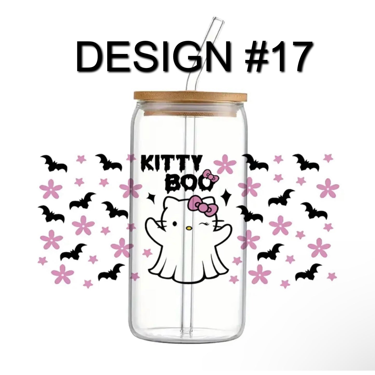 Hello Kitty/Sanrio 16 oz Glass Cup