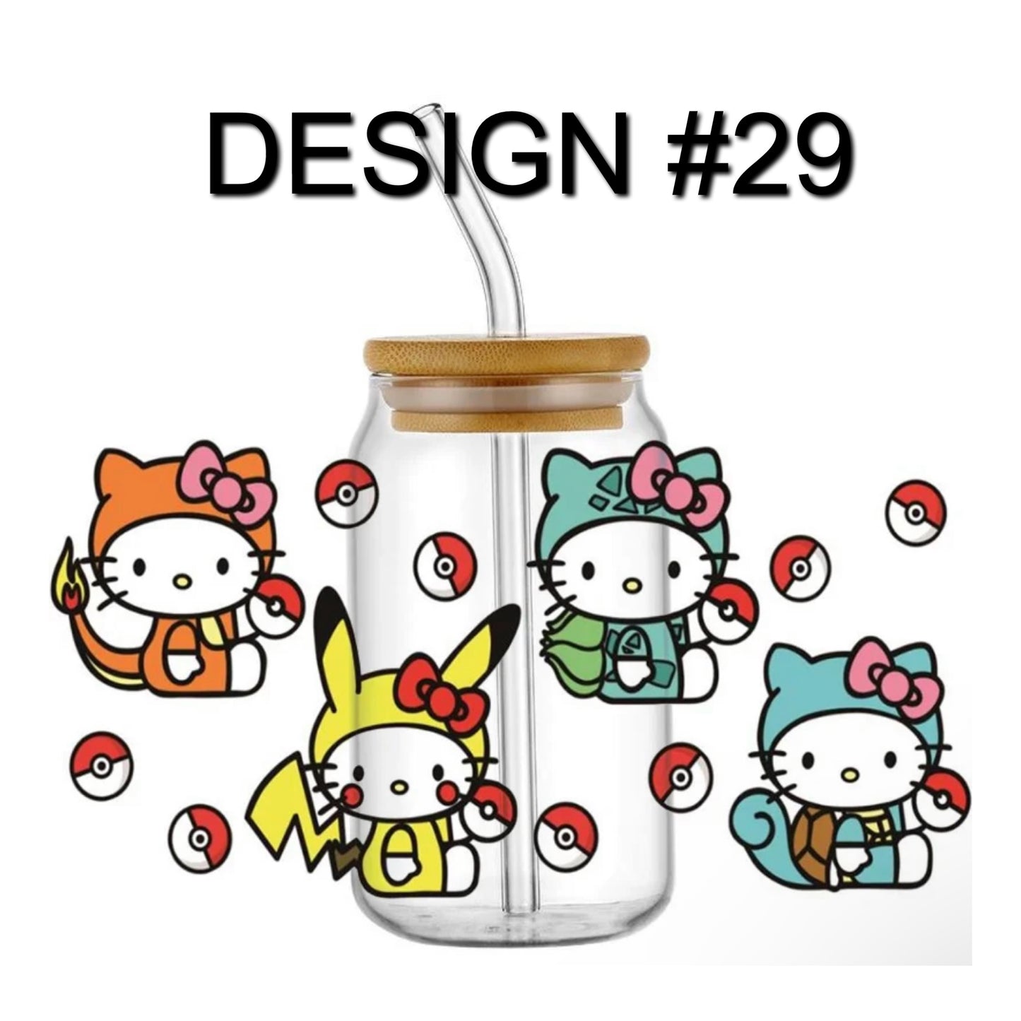 Hello Kitty/Sanrio 16 oz Glass Cup