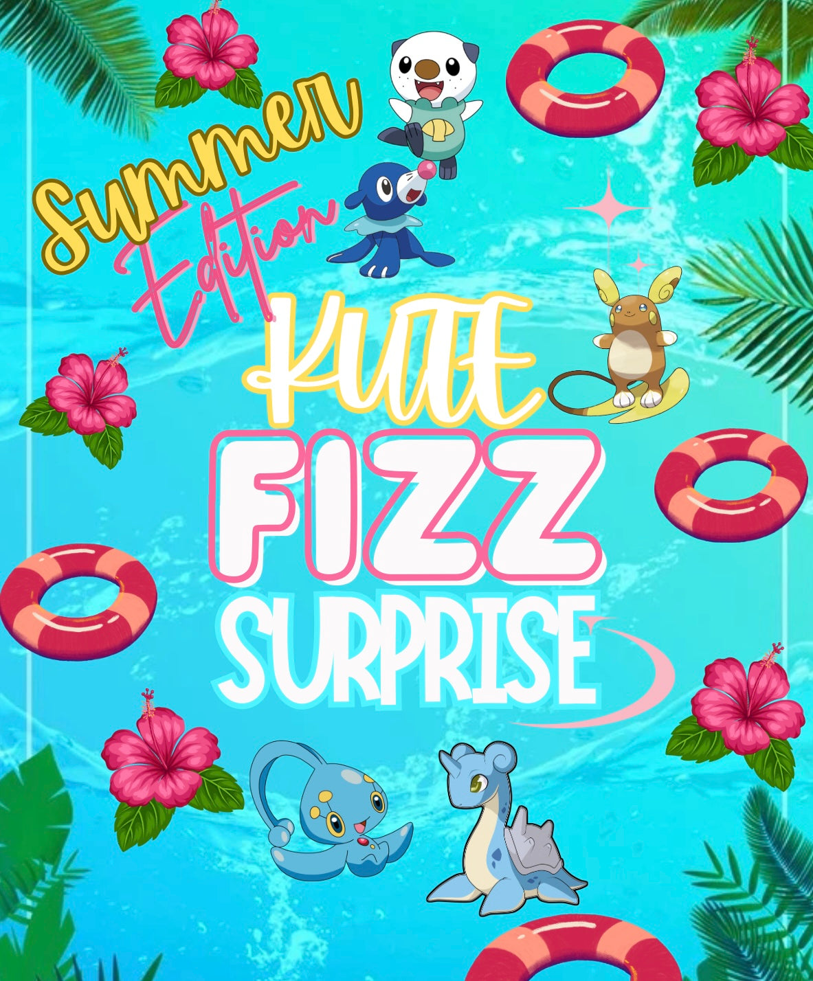 Kute Fizz Surprise Bath Bomb Summer Edition *LIVE ONLY*