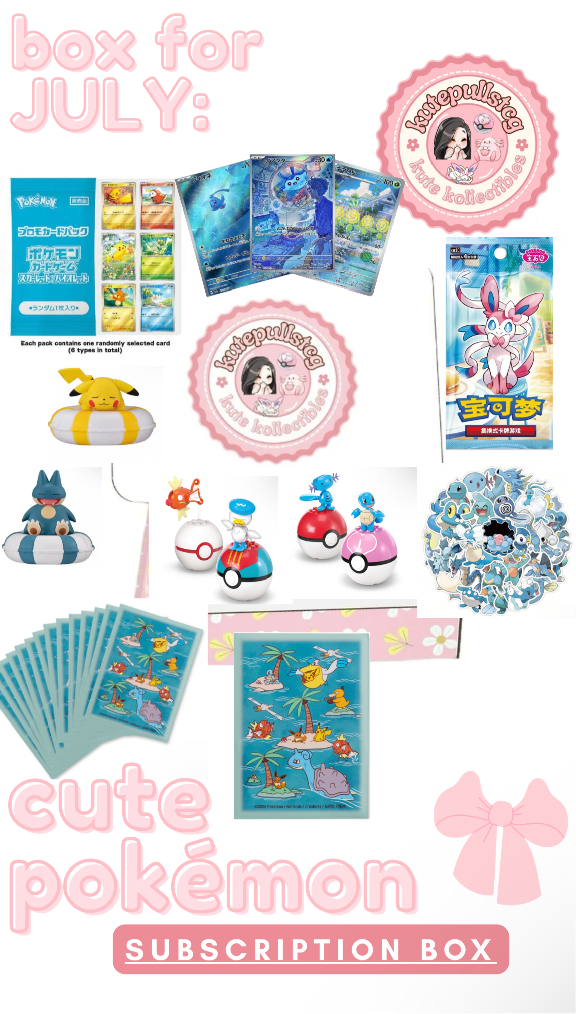 Cute Monthly Collectible Subscription Box (updates monthly!)