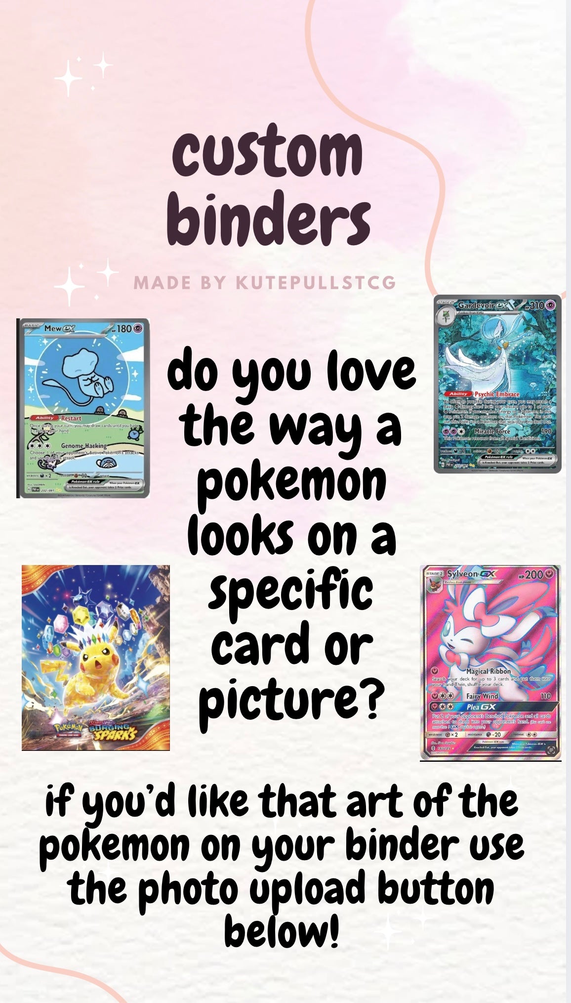 9 Pocket Custom Binder
