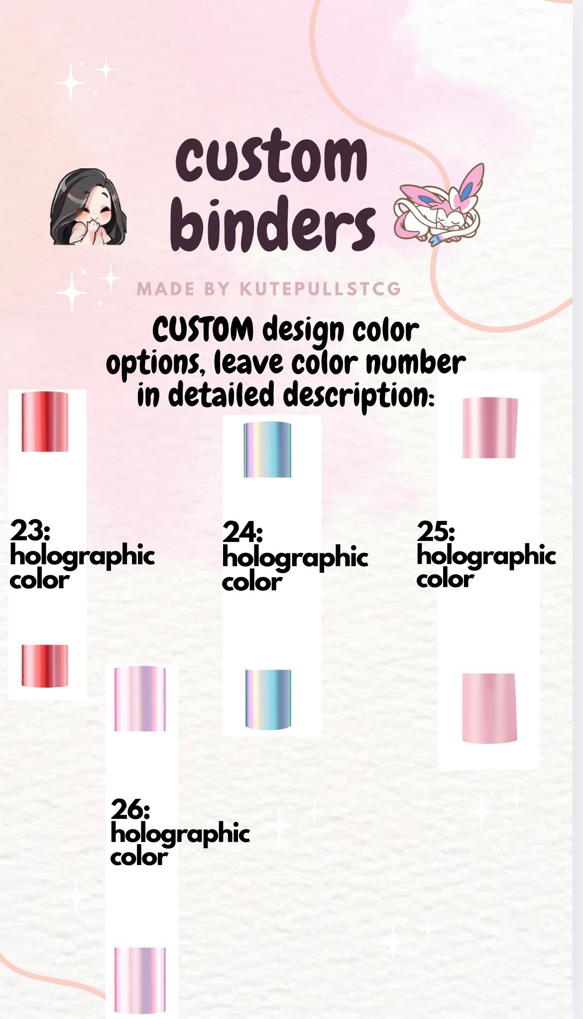 Custom 4-Pocket Binder