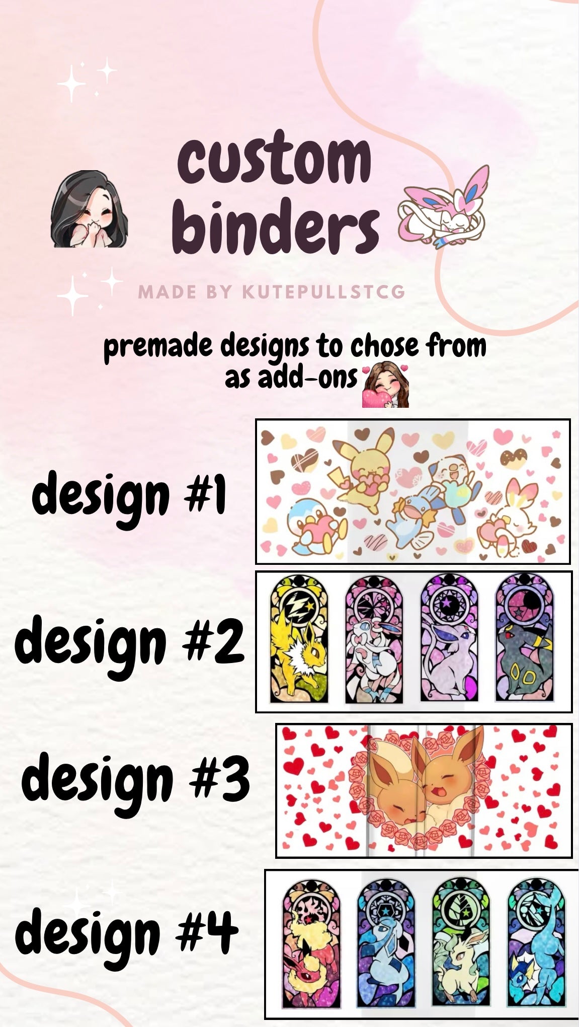 9 Pocket Custom Binder