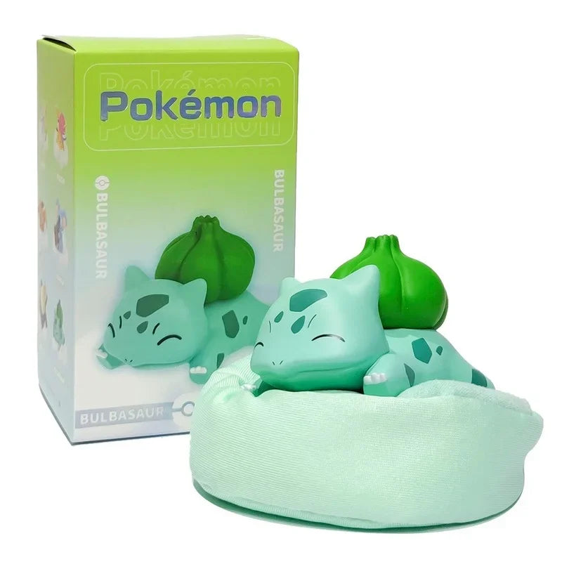 Pokemon Sleeping Desk Buddy Figures-Pikachu Jirachi Eevee Snorlax Bulbasaur