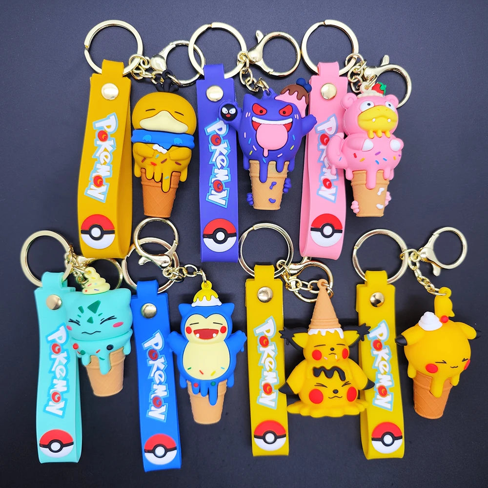 Pokemon Ice Cream Key Chains